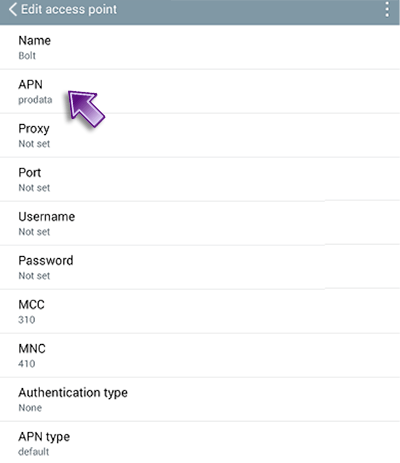 configuration step-3